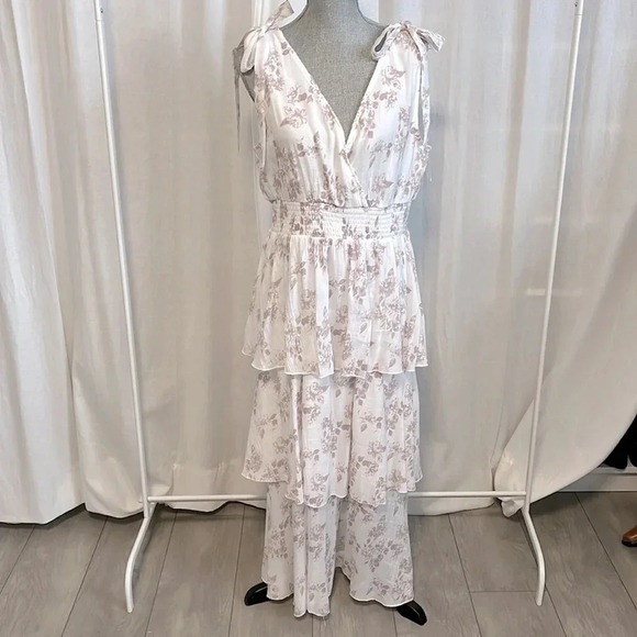 Maxi Sleeveless Floral Dress, Size XL - Picture 2 of 12